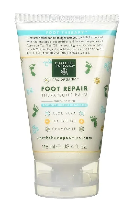 EARTH THERAPEUTICS, FOOT REPAIR BALM 4 OZ EA 16