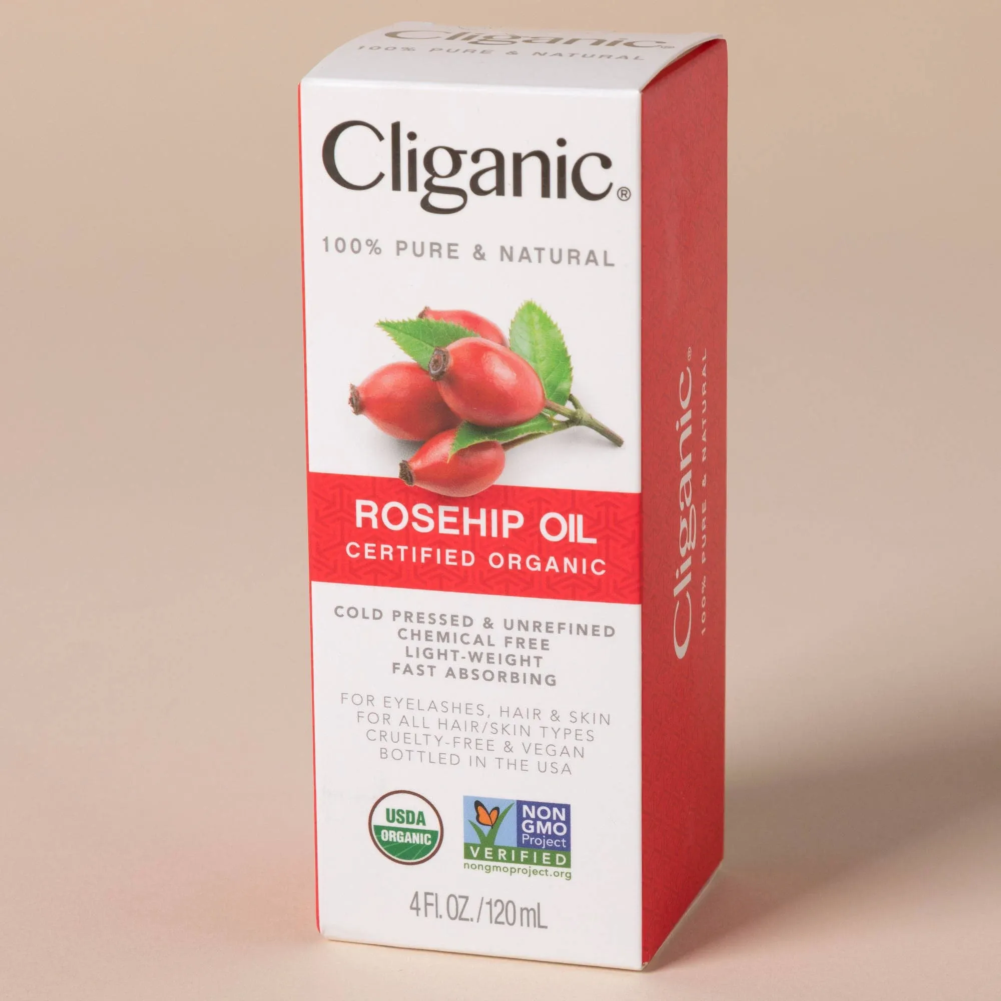 Cliganic Organic Rosehip Oil 4 fl oz