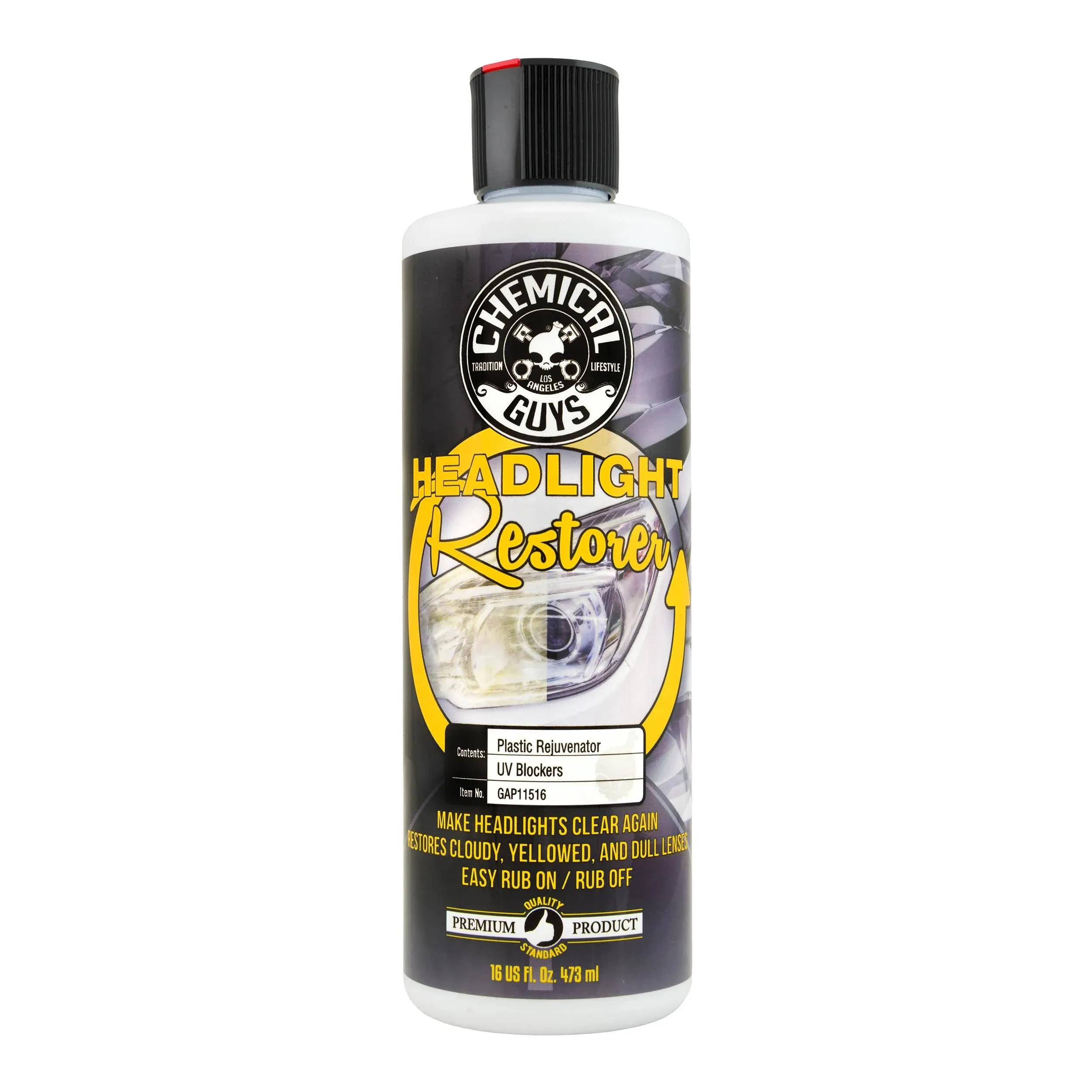 Chemical Guys GAP11516 - Headlight Restorer & Protectant - 16oz