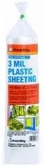 P1020/3 Polyethylene Sheeting, 10&#039; x 20&#039; x 3 mil., Clear