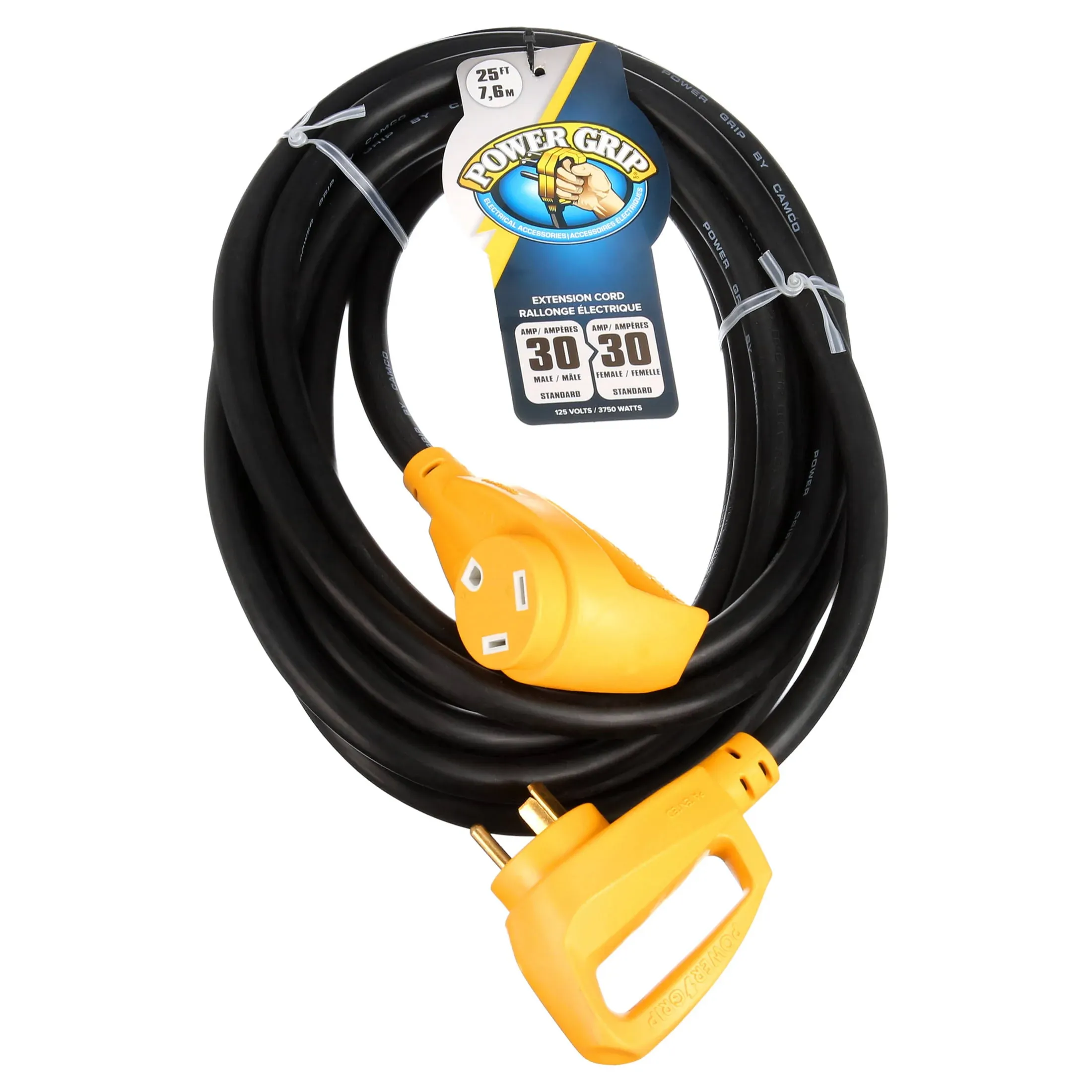 Camco  Extension Cord with Handles, 25', 30 A