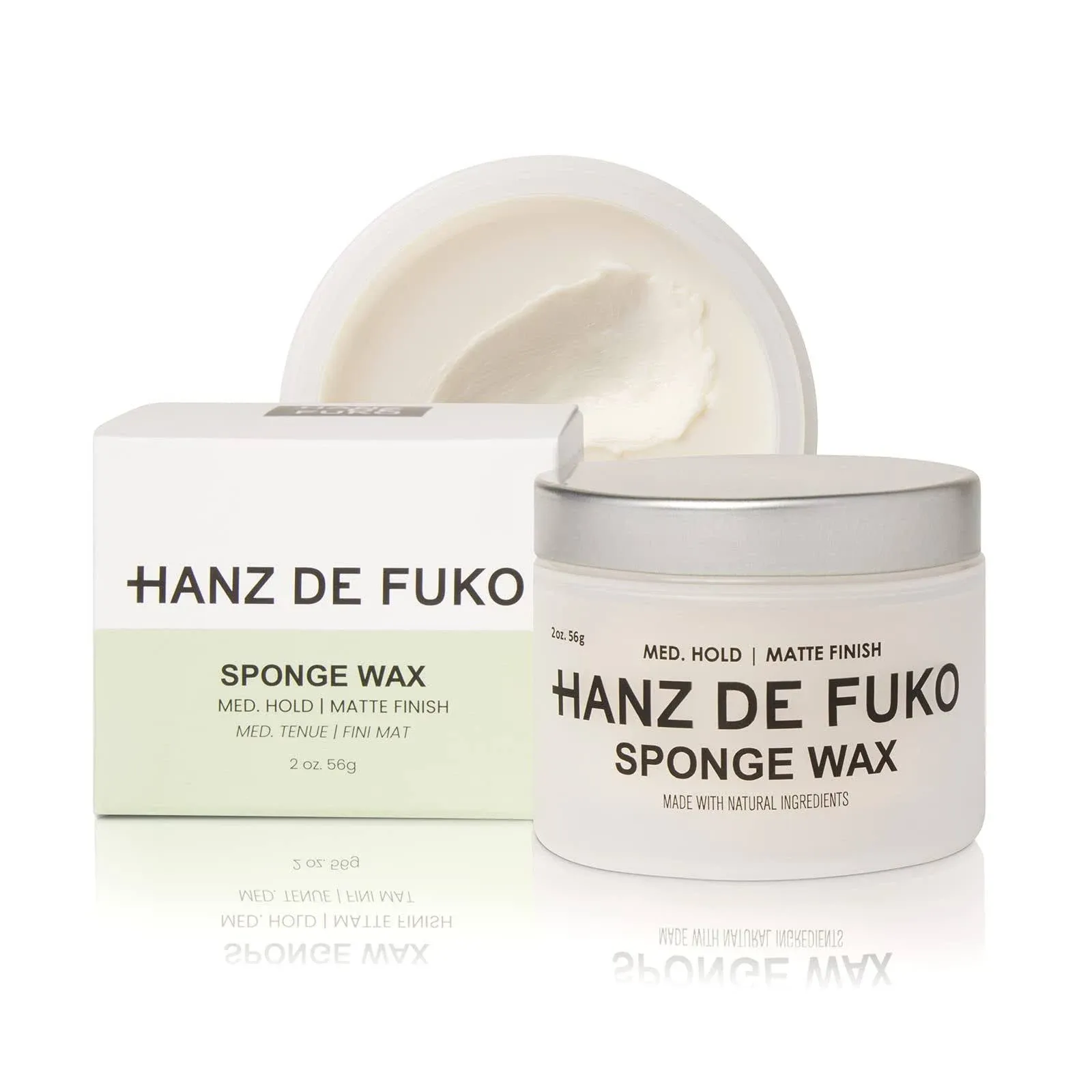 Hanz De Fuko Sponge Wax 2oz, 56 grams