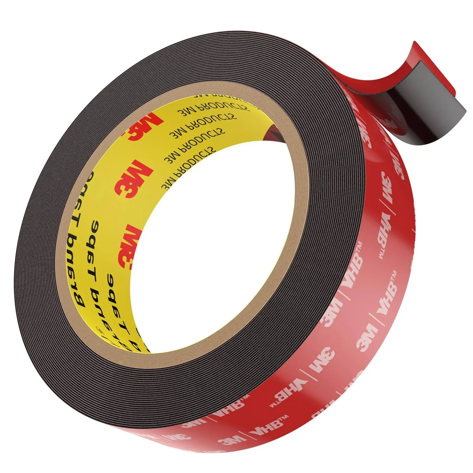 Double Sided Tape, 3M Heavy Duty Mounting Tape, 23Ft X 0.6In Two Sided Acrylic F