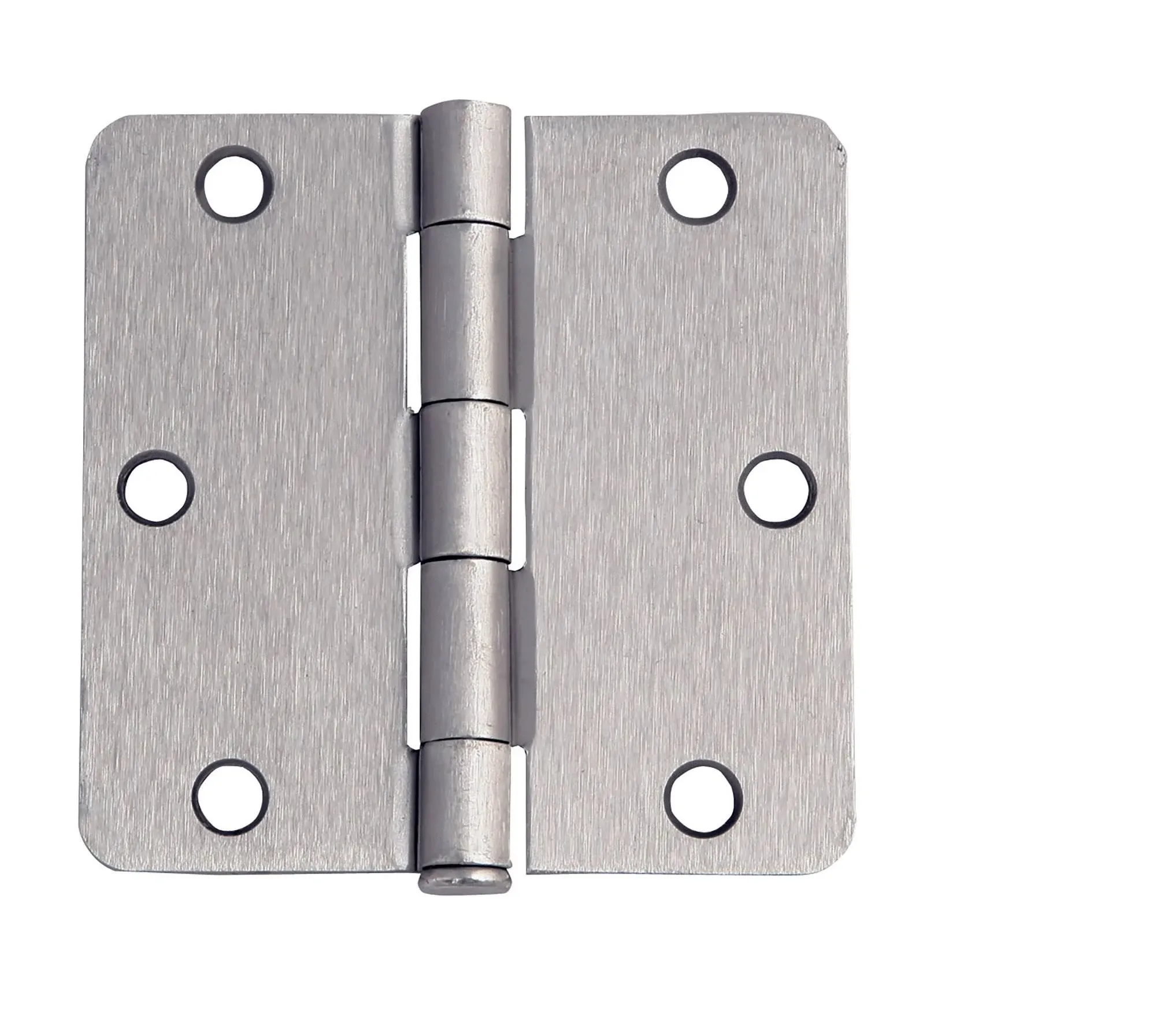 Design House 181354 3-Pack Hinge 3.5", Satin Nickel