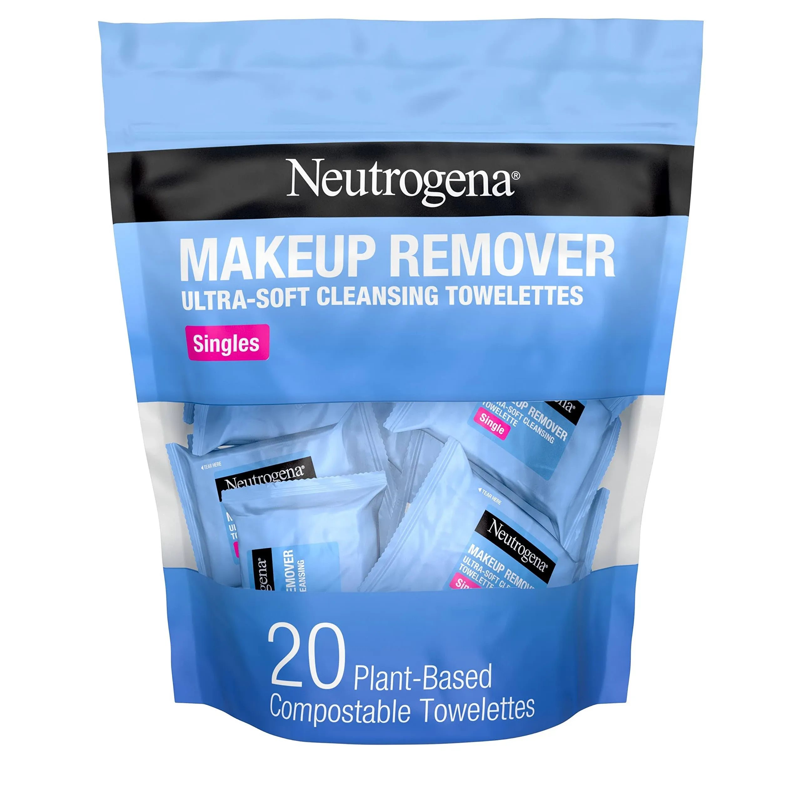 Neutrogena 20-Pack Makeup Remover Cleansing Towelette Singles