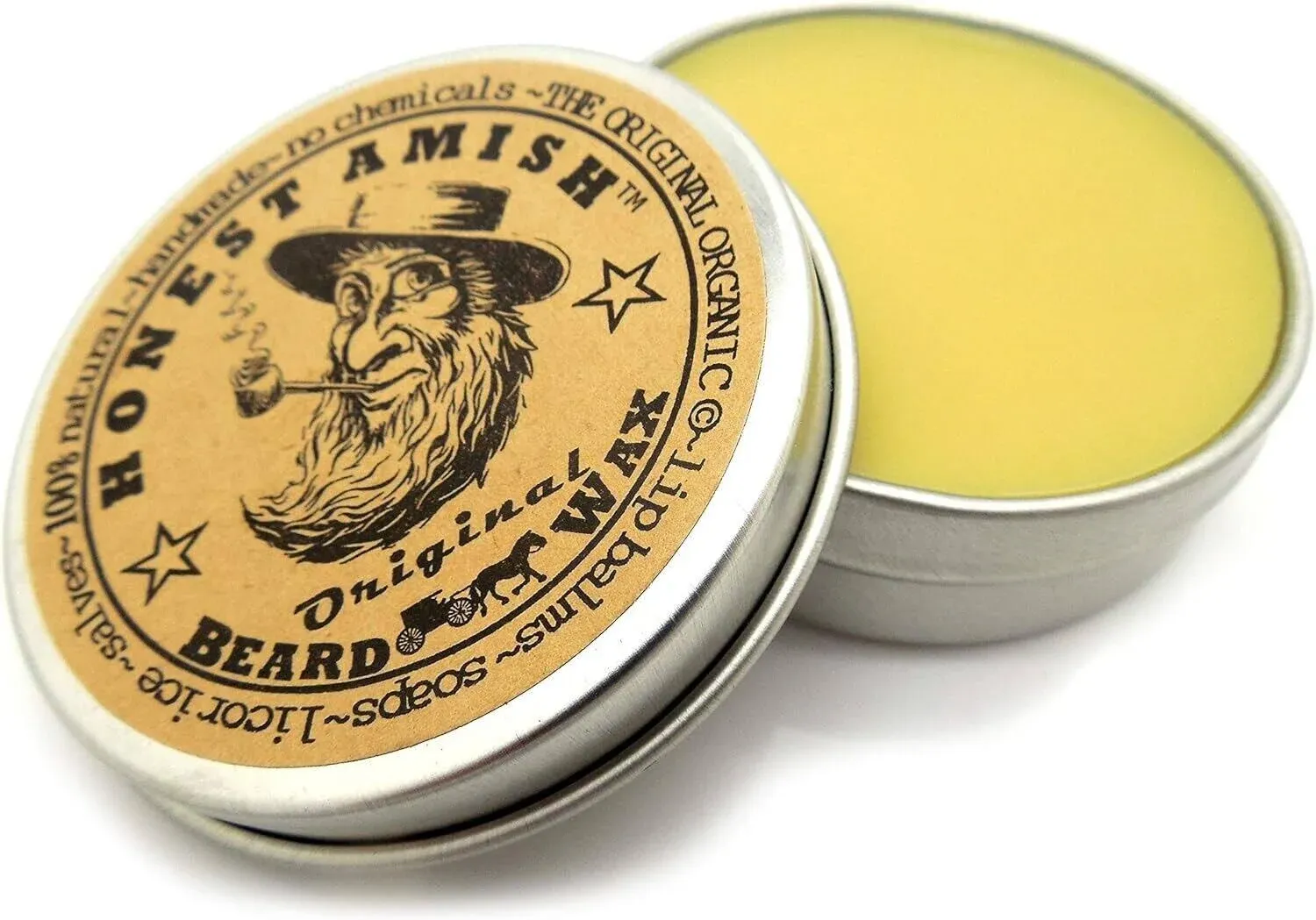 Honest Amish Original Beard Wax 2 oz