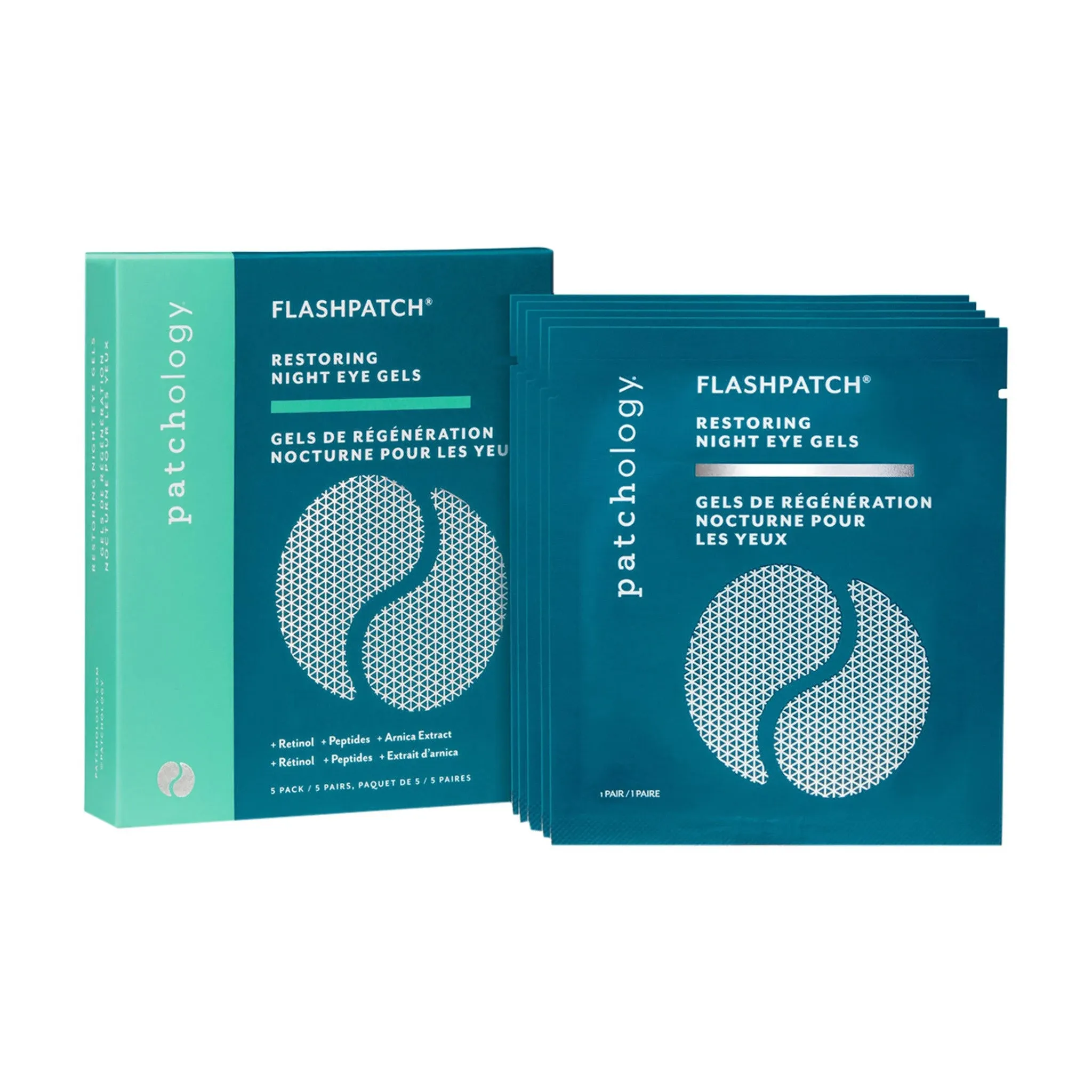 Patchology - FlashPatch Restoring Night Eye Gels (5 Pack)