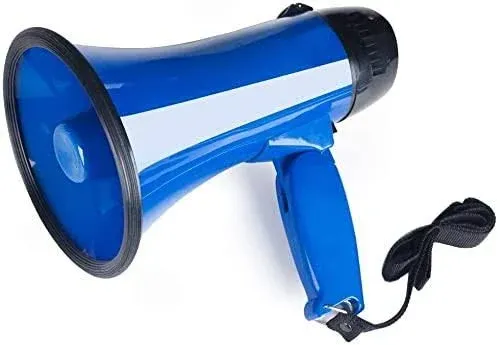 MyMealivos Portable Megaphone Bullhorn