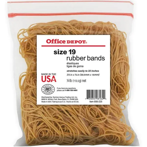 Office Depot Rubber Bands #19