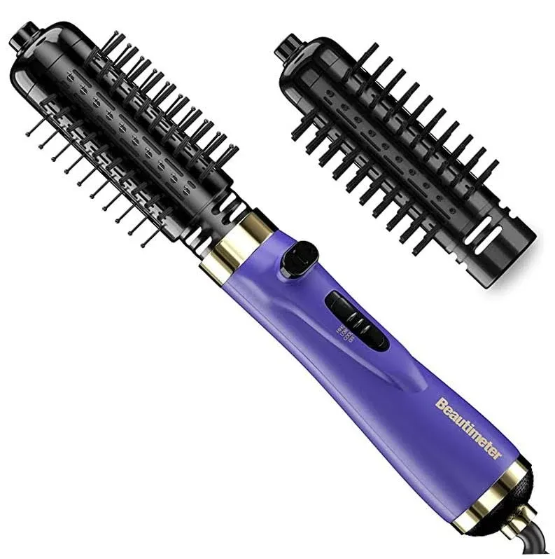 Hair Dryer Brush 3in1 Round Hot Air Spin Brush Kit For Styling And Frizz Control