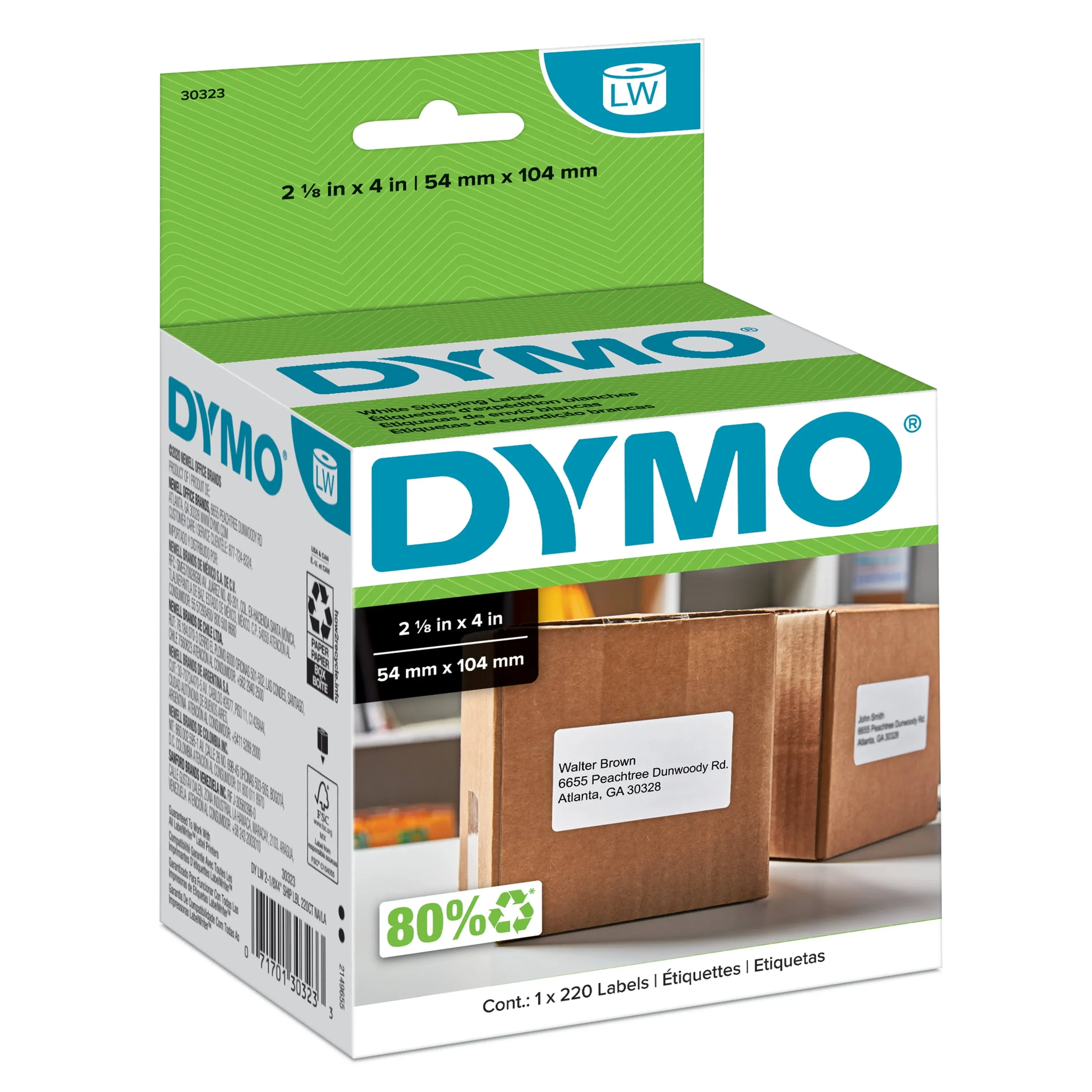 Dymo LW Shipping Labels - White