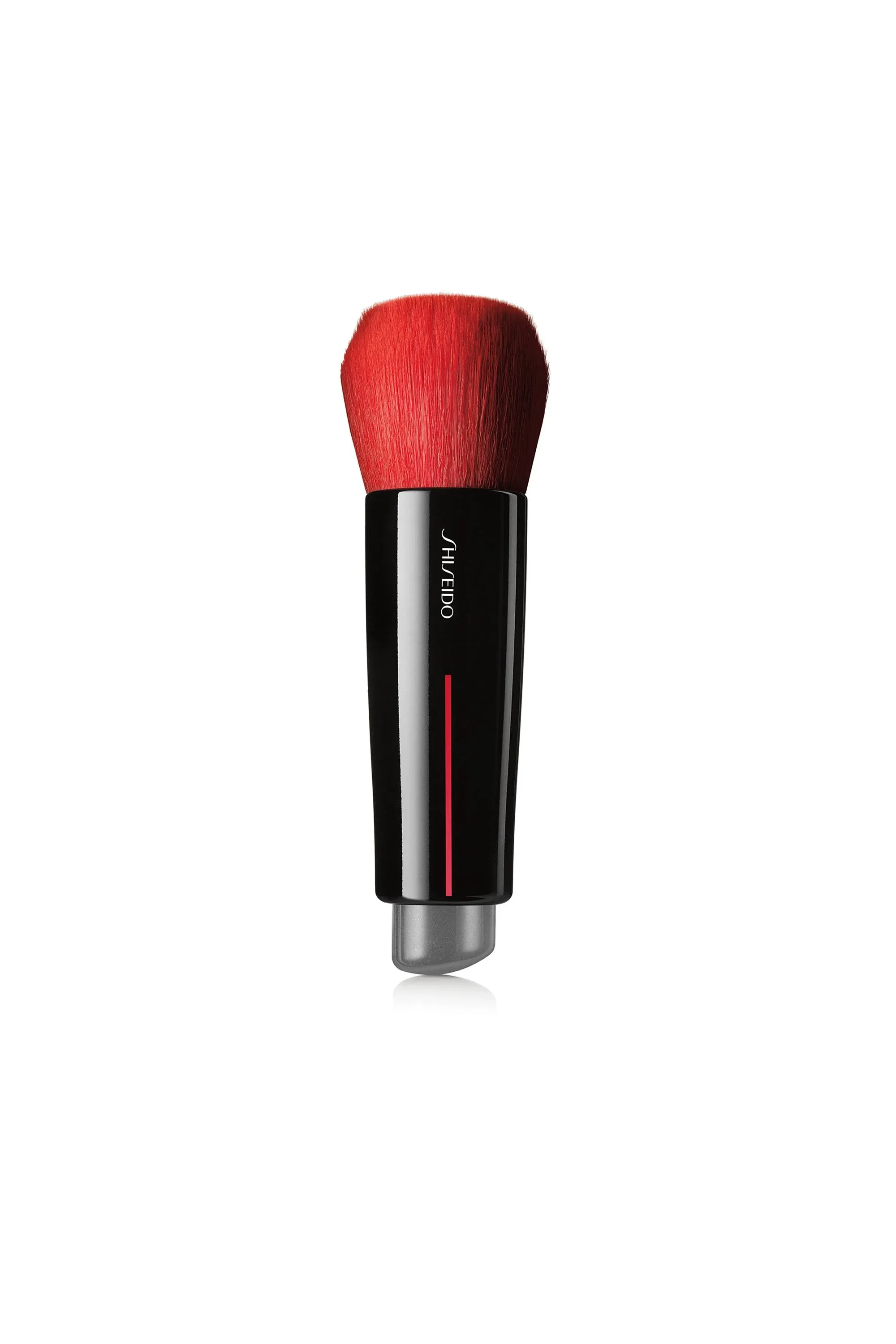 Shiseido DAIYA FUDE Face Duo: Double-Ended Makeup Blending Brush - Builds Full, Even Coverage - Works with Creams, Powders, Liquids & Gels - Easy to Clean