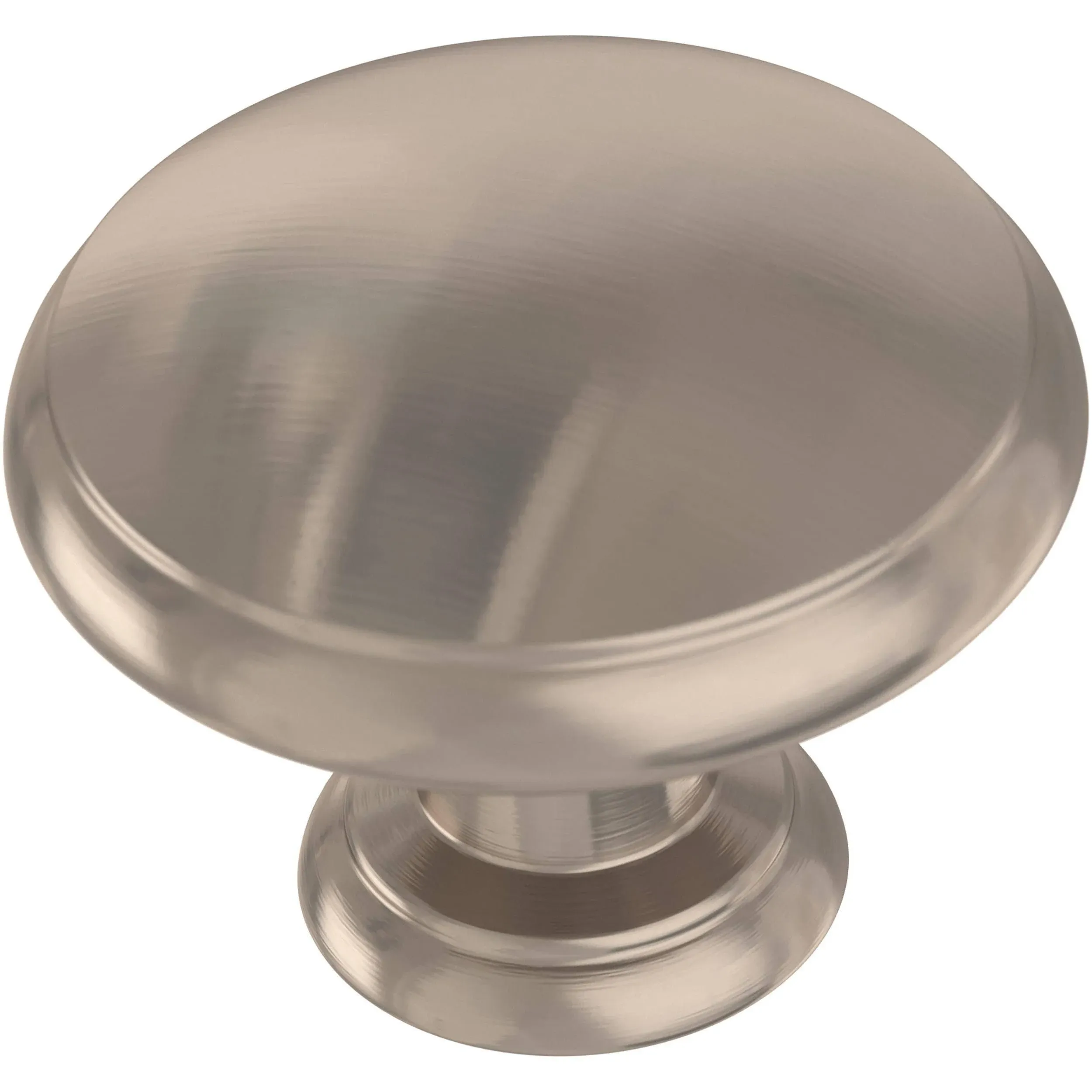 Franklin Brass Round Ringed 1-1/4-in Satin Nickel Round Cabinet Knob (25-Pack) | P35597K-SN-B1