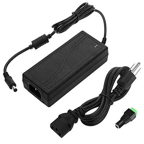 Aclorol 12V Power Supply 12V 6A 72W 100V-240V / 110V - 220V AC to DC Adapter 12 Volt 6 Amp Converter 5.5x2.5mm Plug for LED Strip Pixel Rope Light