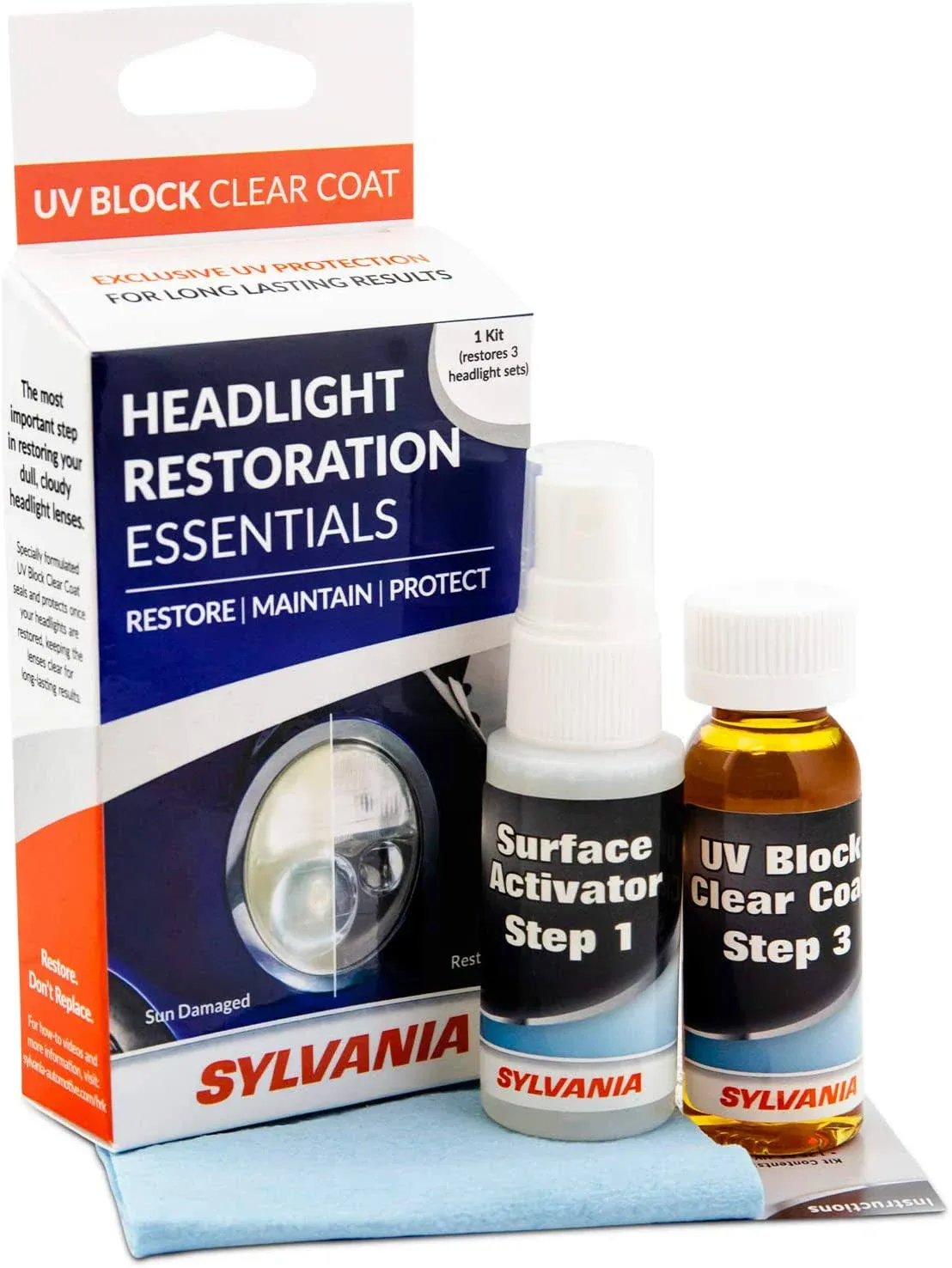 Sylvania Headlight Restoration Kit