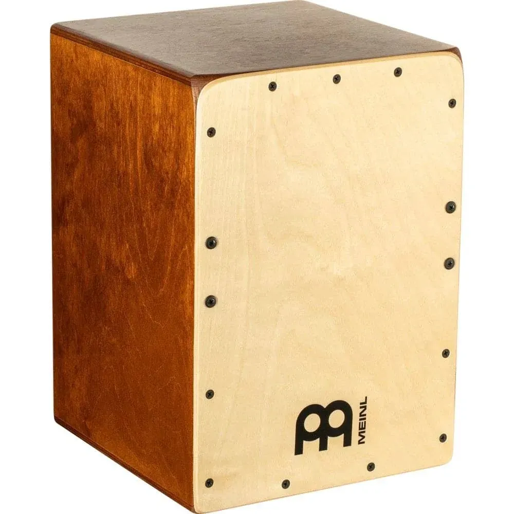 MEINL Cajon Box Drum With Internal Snare Birch Wood Compact Jam Acoustic Sound