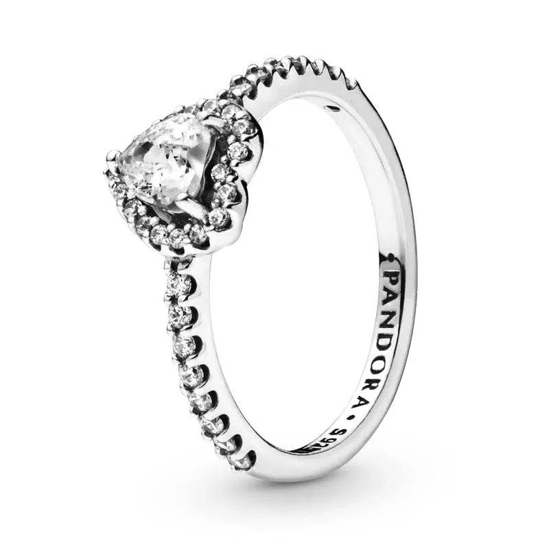 PANDORA ELEVATED HEART RING\n\n*not my pics*\n\nmy ring...