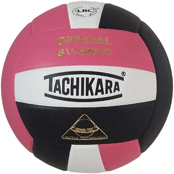 Tachikara Composite Volleyball Pink/White/Black