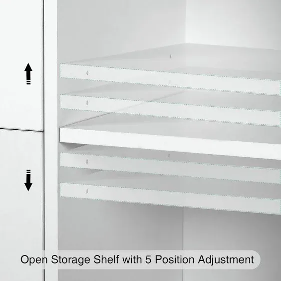 YITAHOME 3 Drawer Mobile Lateral Filing Cabinet