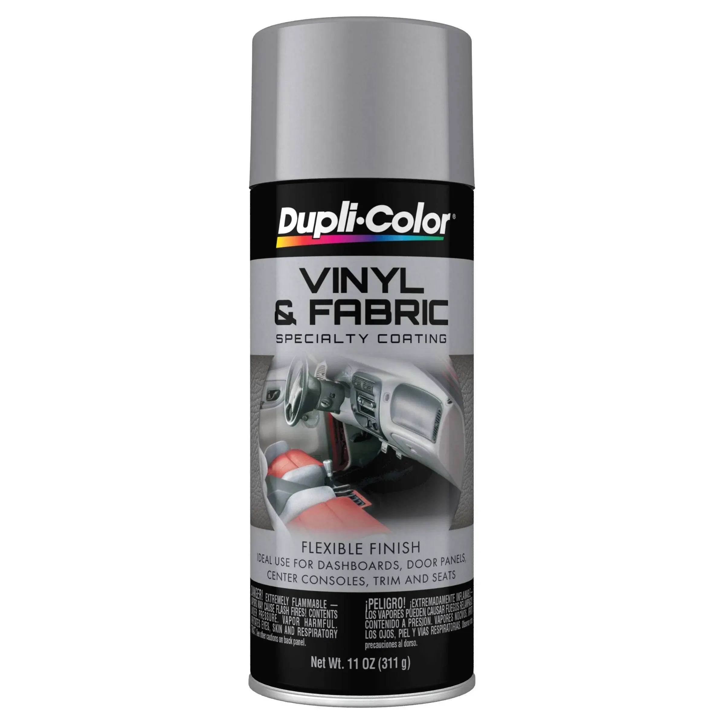 Dupli-Color Hvp109 Vinyl and Fabric Coating; Medium Gray; 11 oz Aerosol