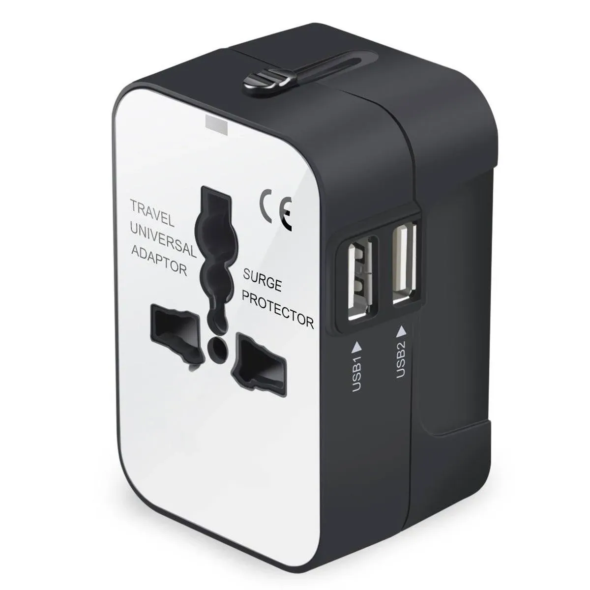 Travel Adapter, Universal International All-In-One Worldwide Travel Adaptor Wall ...