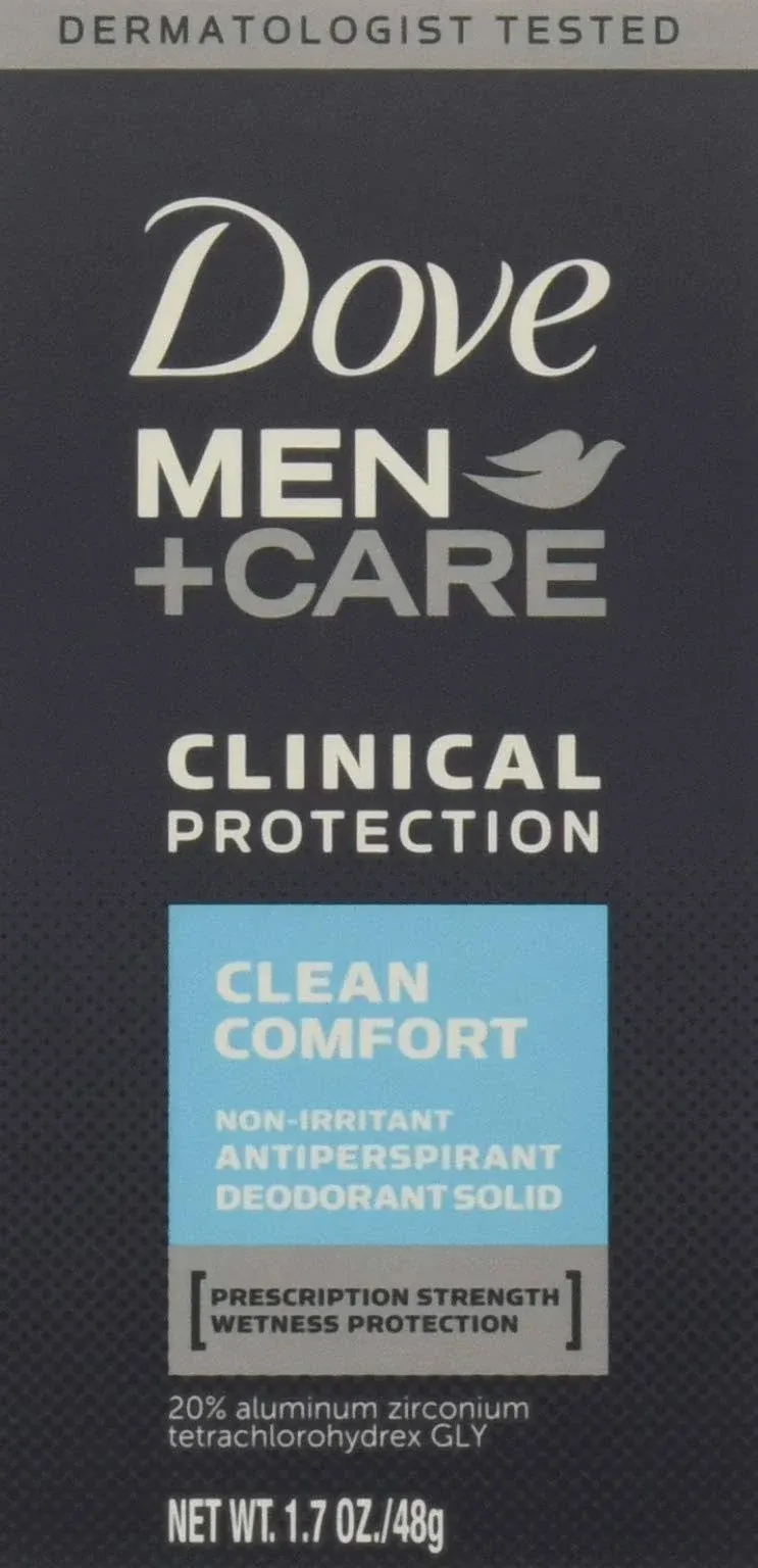 Dove Clinical Protection Antiperspirant Deodorant Clean Comfort