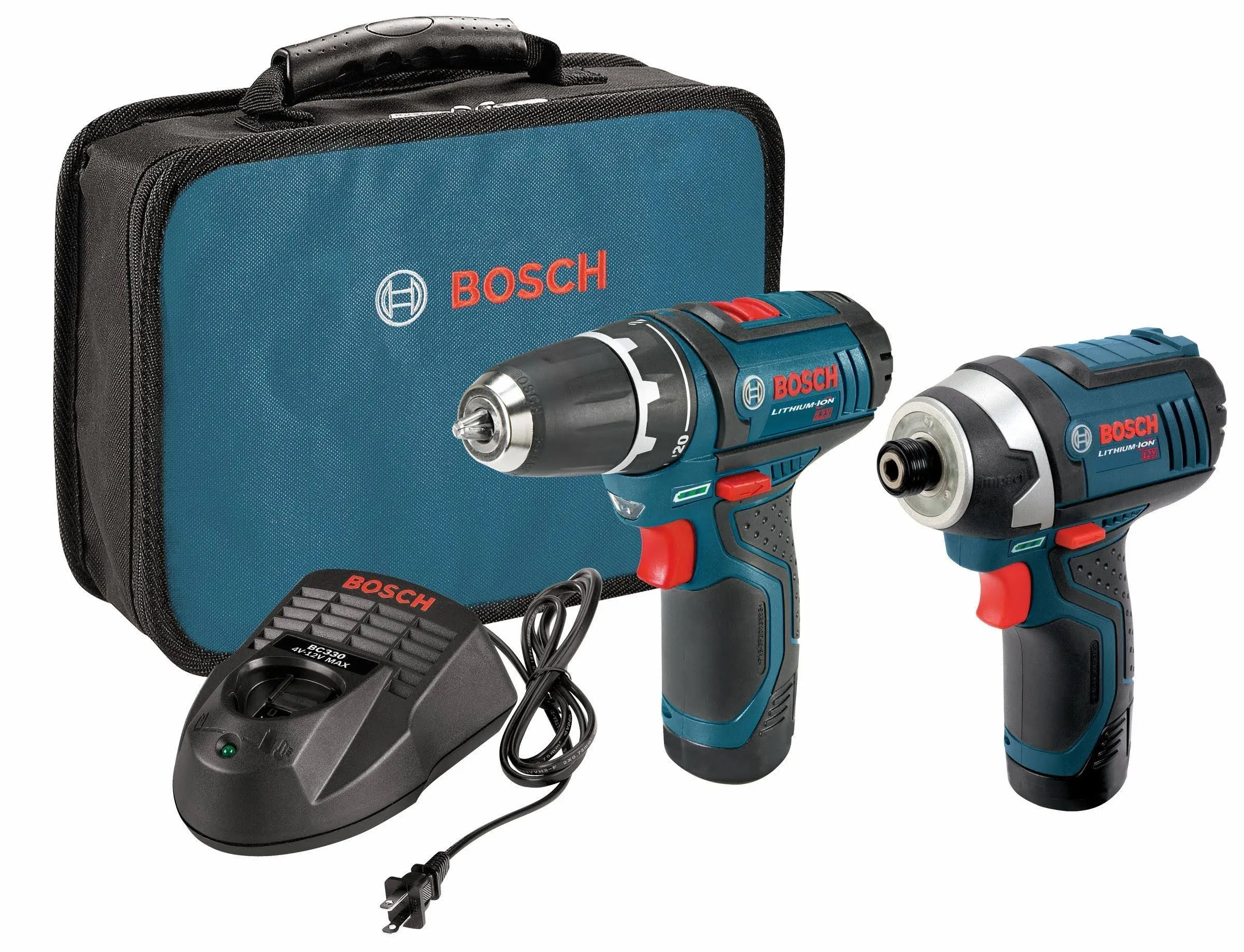 Bosch CLPK22-120 12-Volt Lithium-Ion 2-Tool Combo Kit (Drill/Driver and Impact