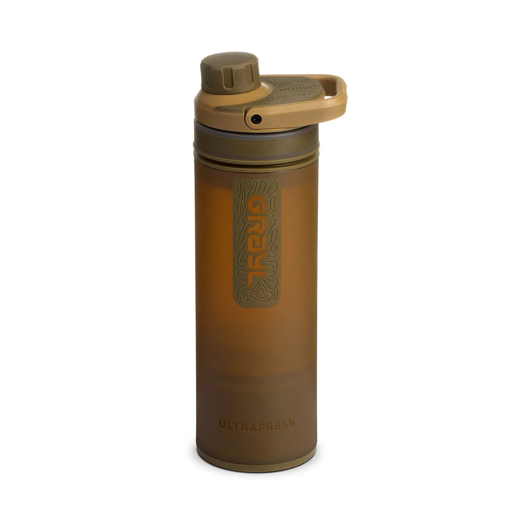 Grayl UltraPress Purifier Bottle Coyote Brown