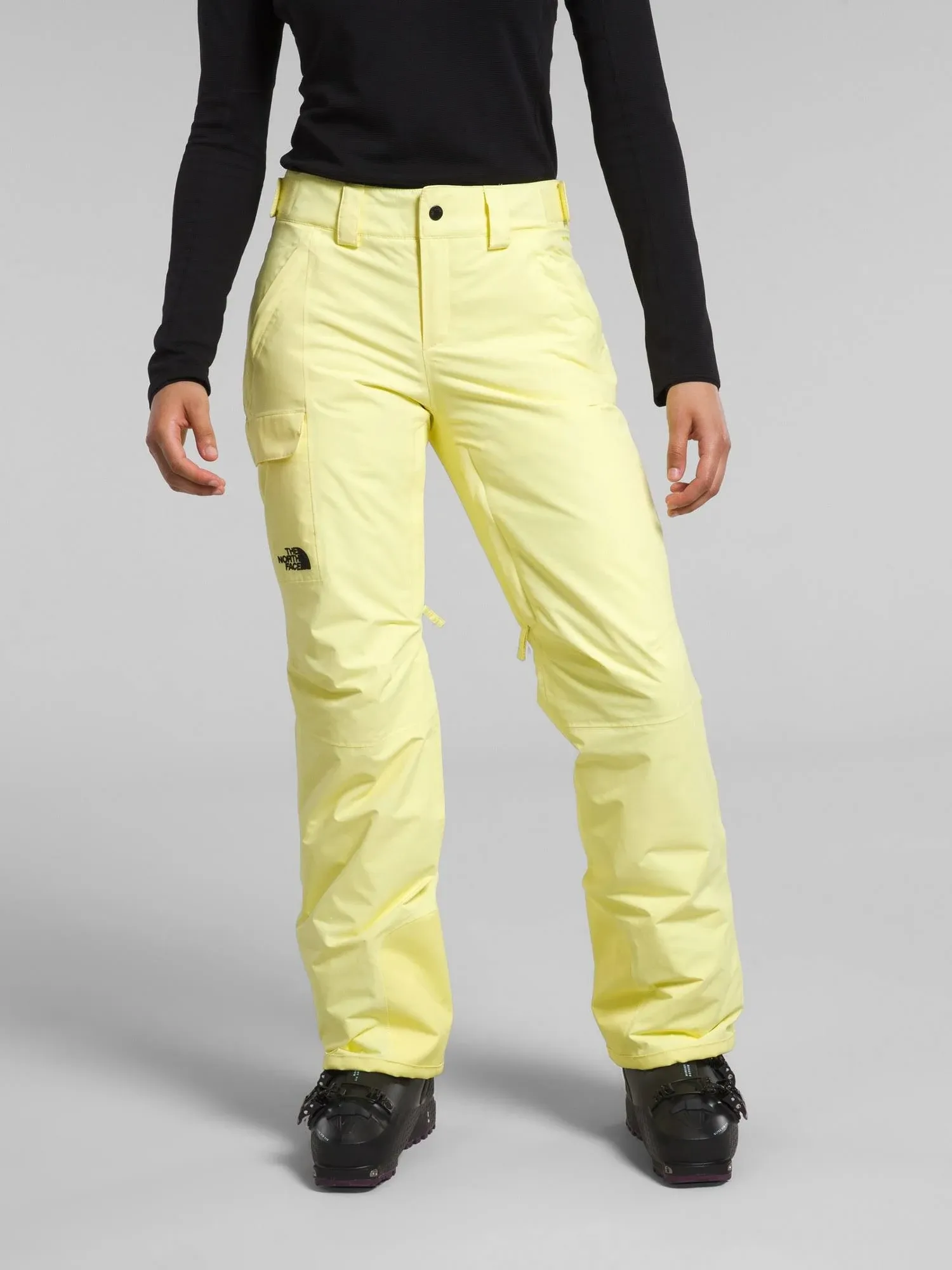 The North Face Freedom NF0A5ACY Women&#039;s Yellow Waterproof Insulated Pants SGN024