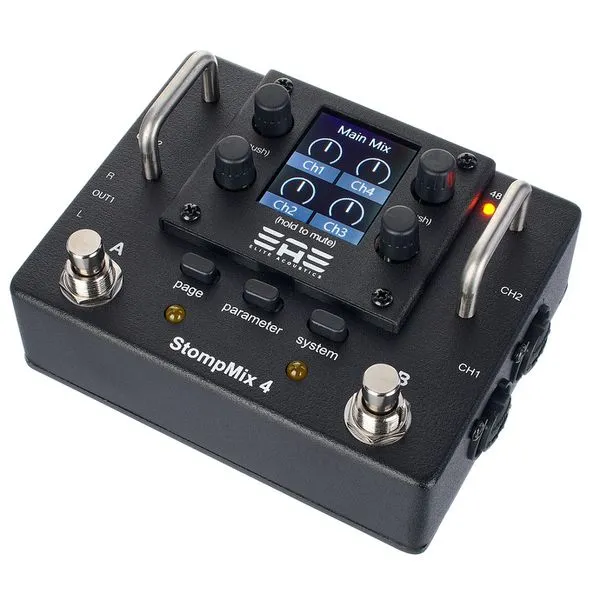 Elite Acoustics Stompmix X4 Pedal Mixer – Thomann Italia