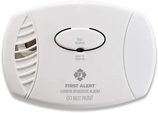 First Alert CO400 Carbon Monoxide (CO) Detector, Battery Operated Alarm, 1-Pack