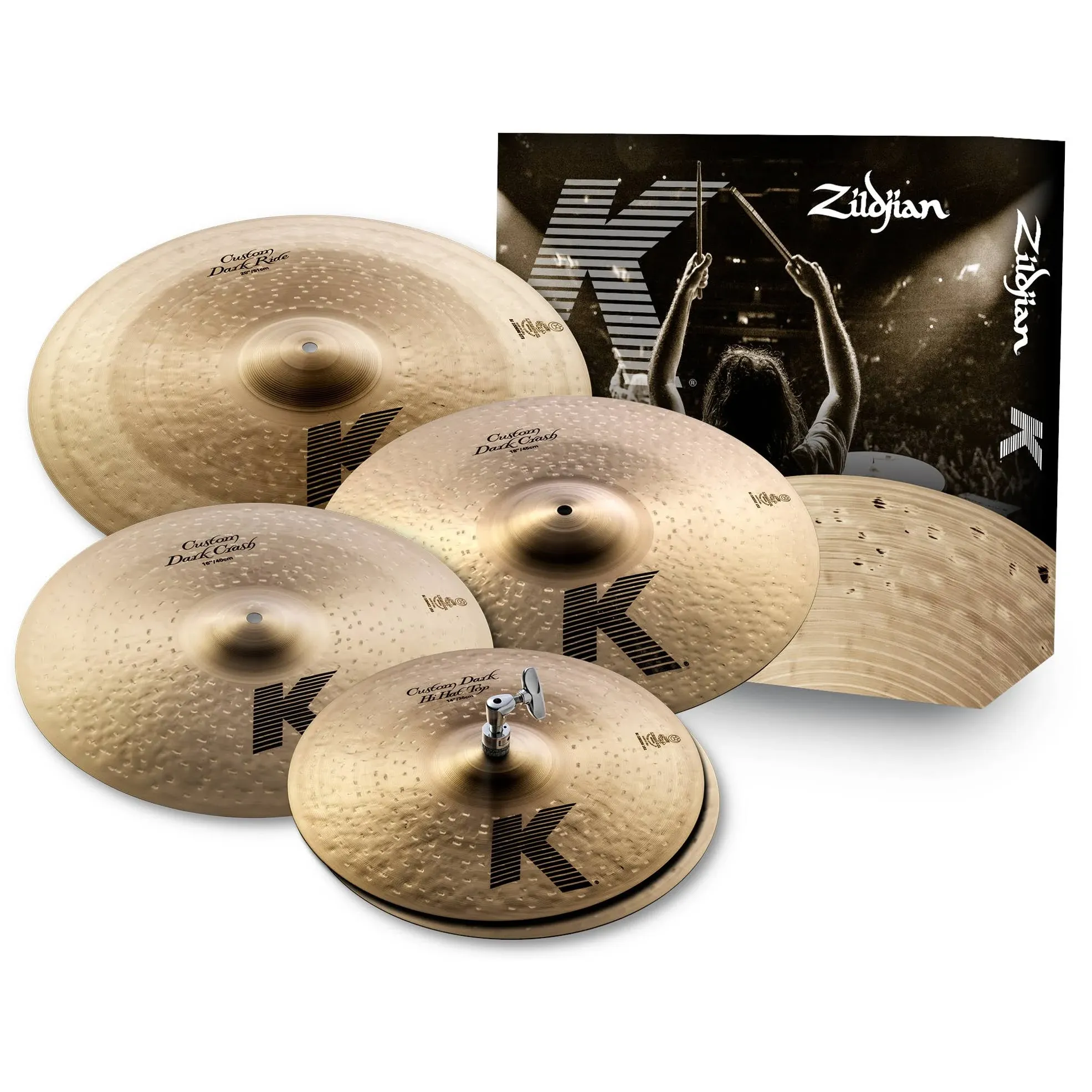 Zildjian K Custom Dark Cymbal Set