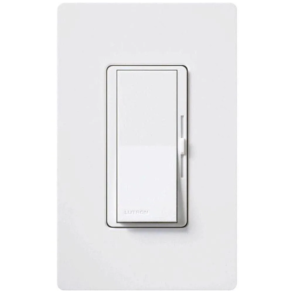 Lutron - DVWFSQ-FH-WH - Diva Single pole Rocker Fan Control White - 1/Pack