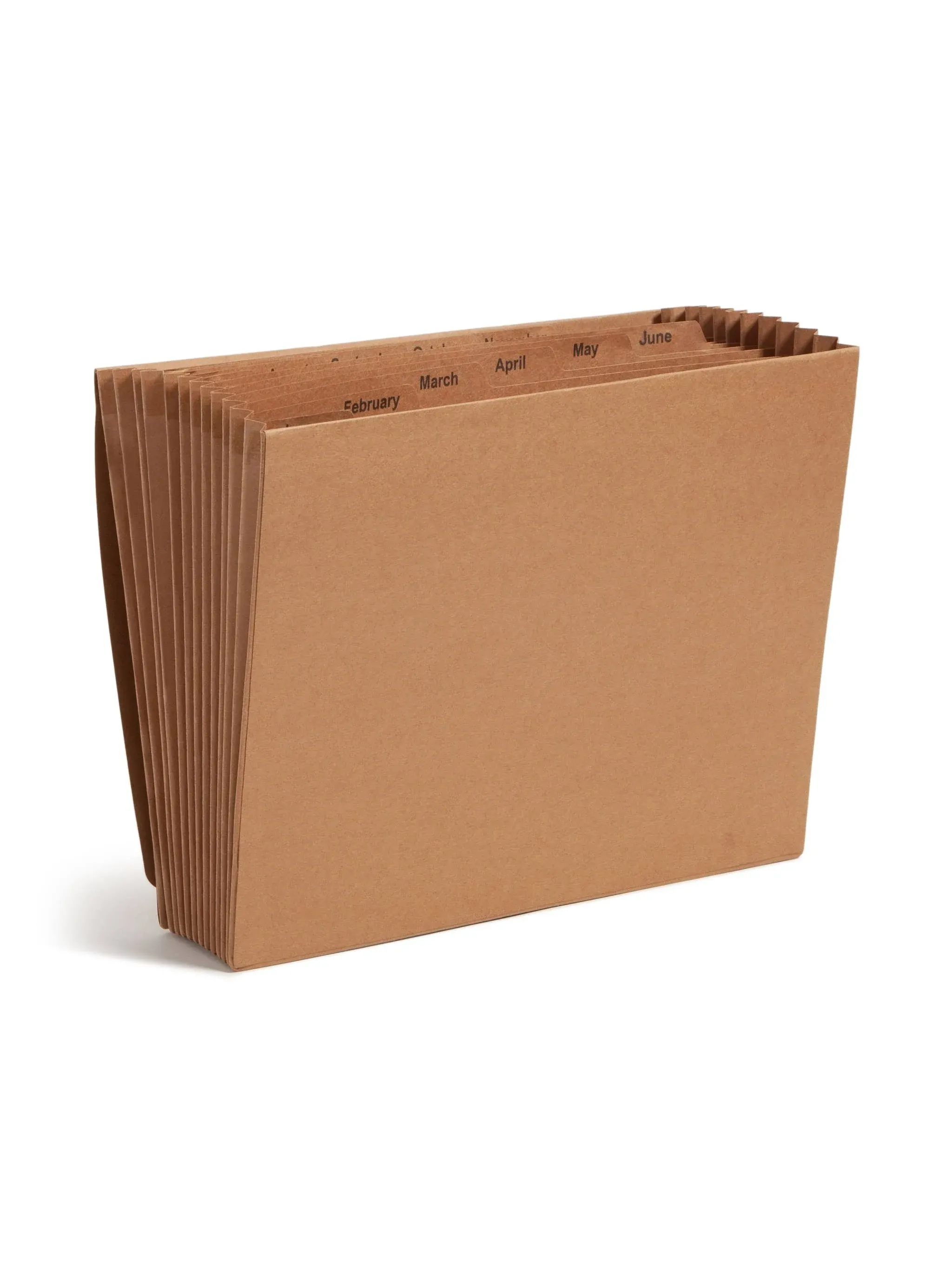 Smead Jan-Dec Indexed Expanding Files 12 Pockets Letter Kraft