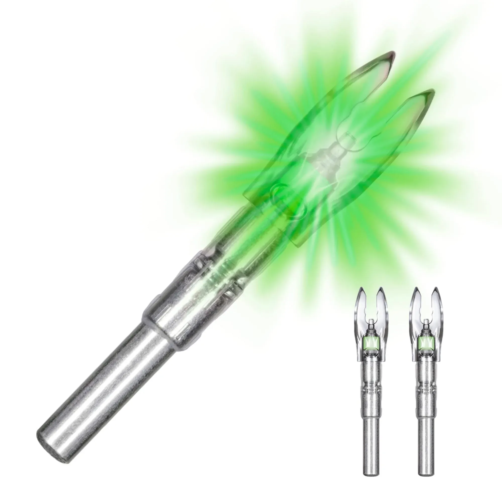 Nockturnal Lighted Nocks - GT Green