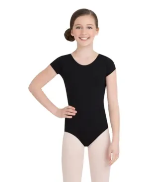 Capezio Short Sleeve Leotard Girls