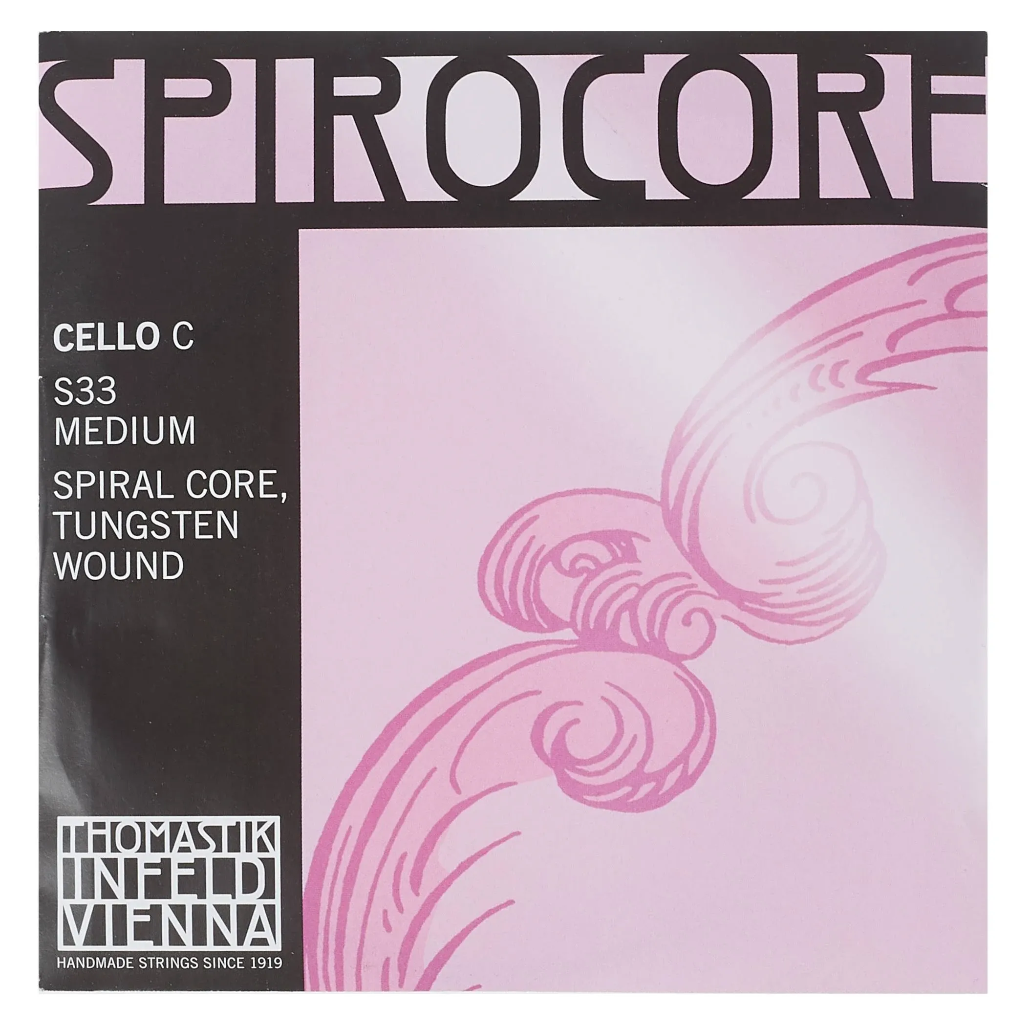 Thomastik Spirocore Cello C String, Tungsten Wound, 4/4 Size, Heavy at Gear4music