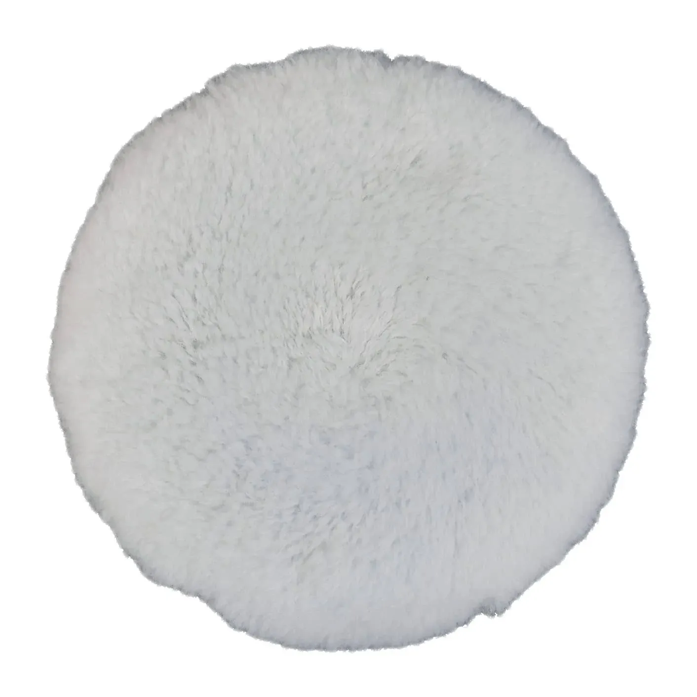 3D Car Care 8" White Wool Cutting Buffing Pad