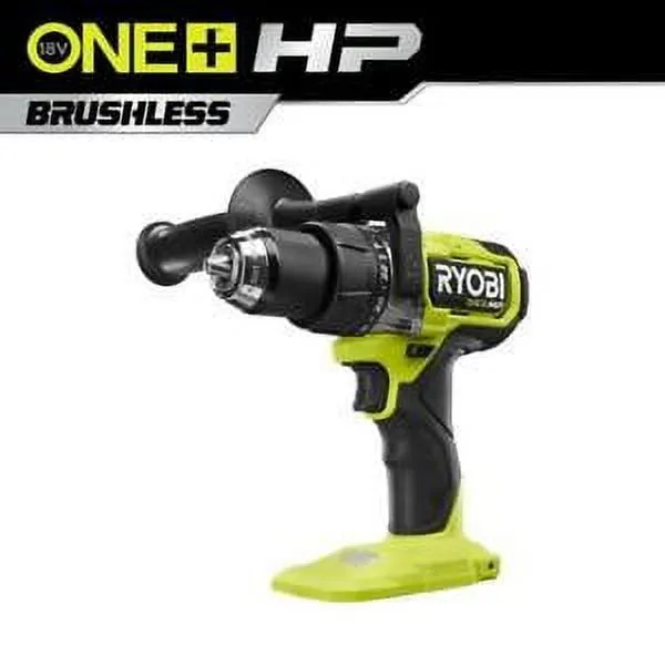 Ryobi ONE+ HP 18V Brushless Cordless 1/2 in. Hammer Drill (Tool Only)