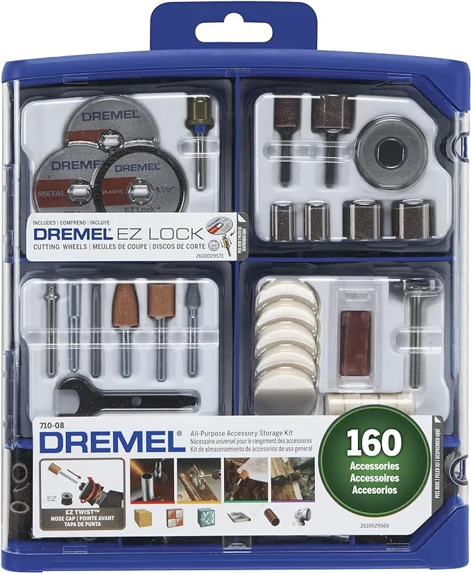 Dremel 710-08 160 Piece All-Purpose Accessory Kit