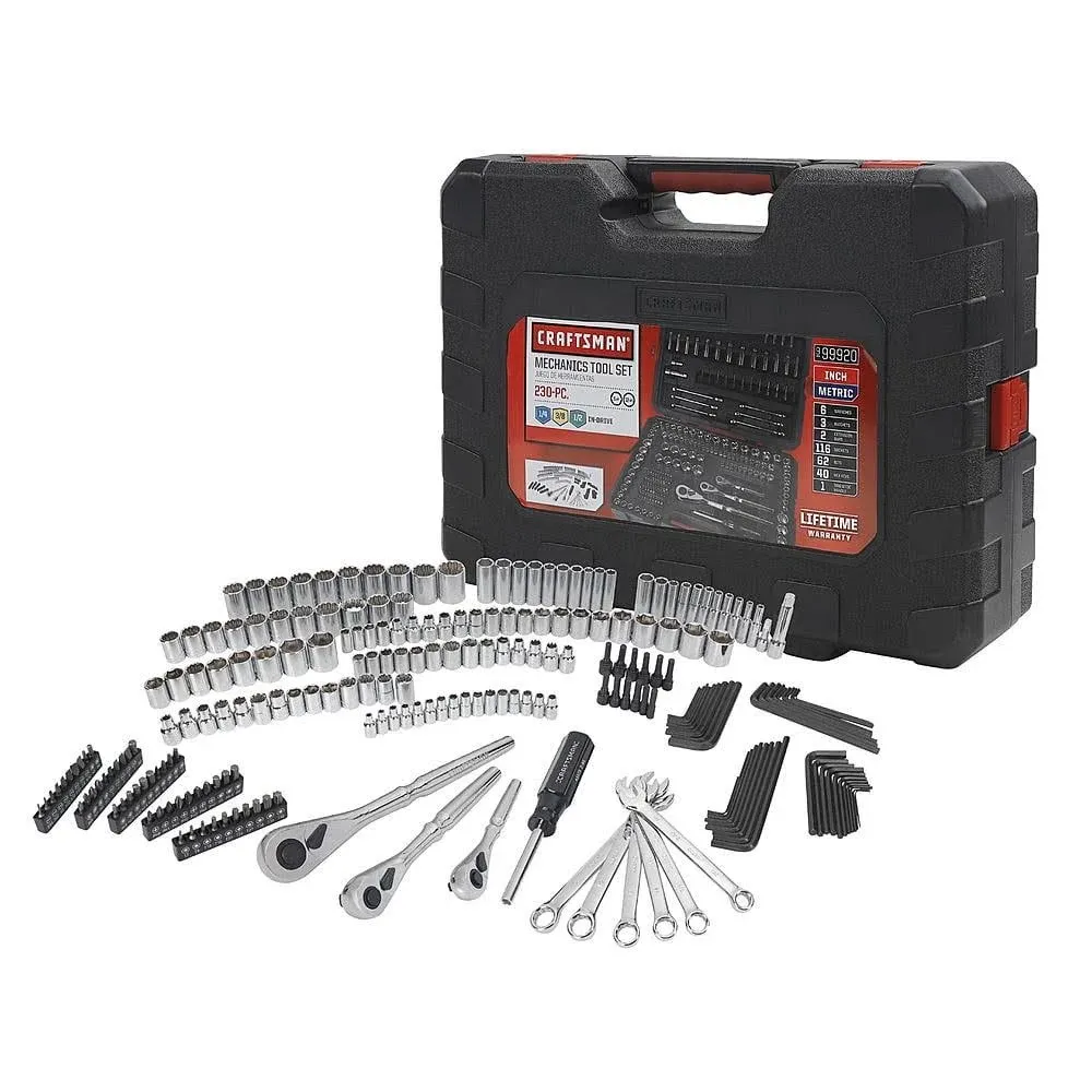 Craftsman 230-Piece Mechanics Tool Set