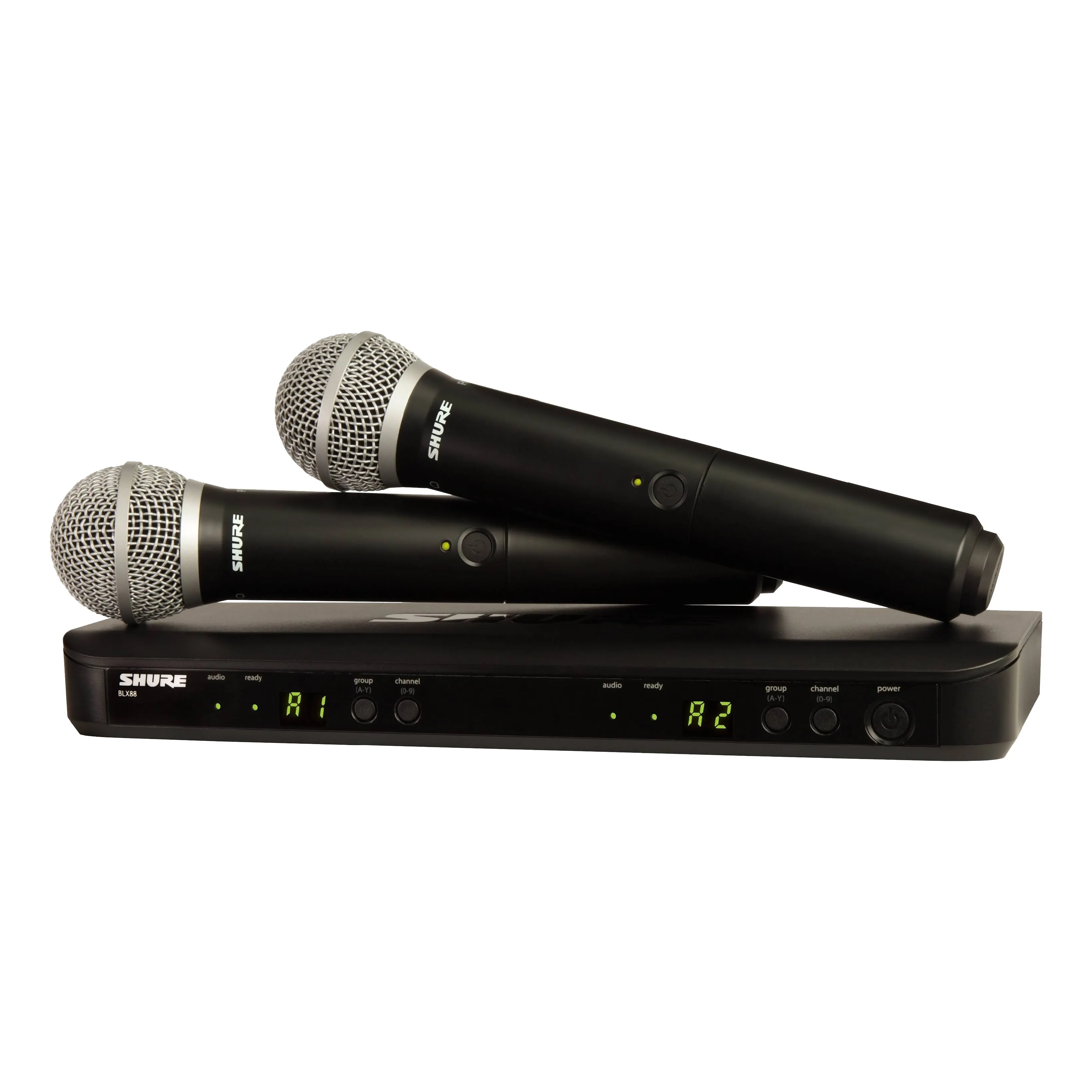 Shure BLX288/PG58 Dual Handheld Wireless Microphone System Band J11