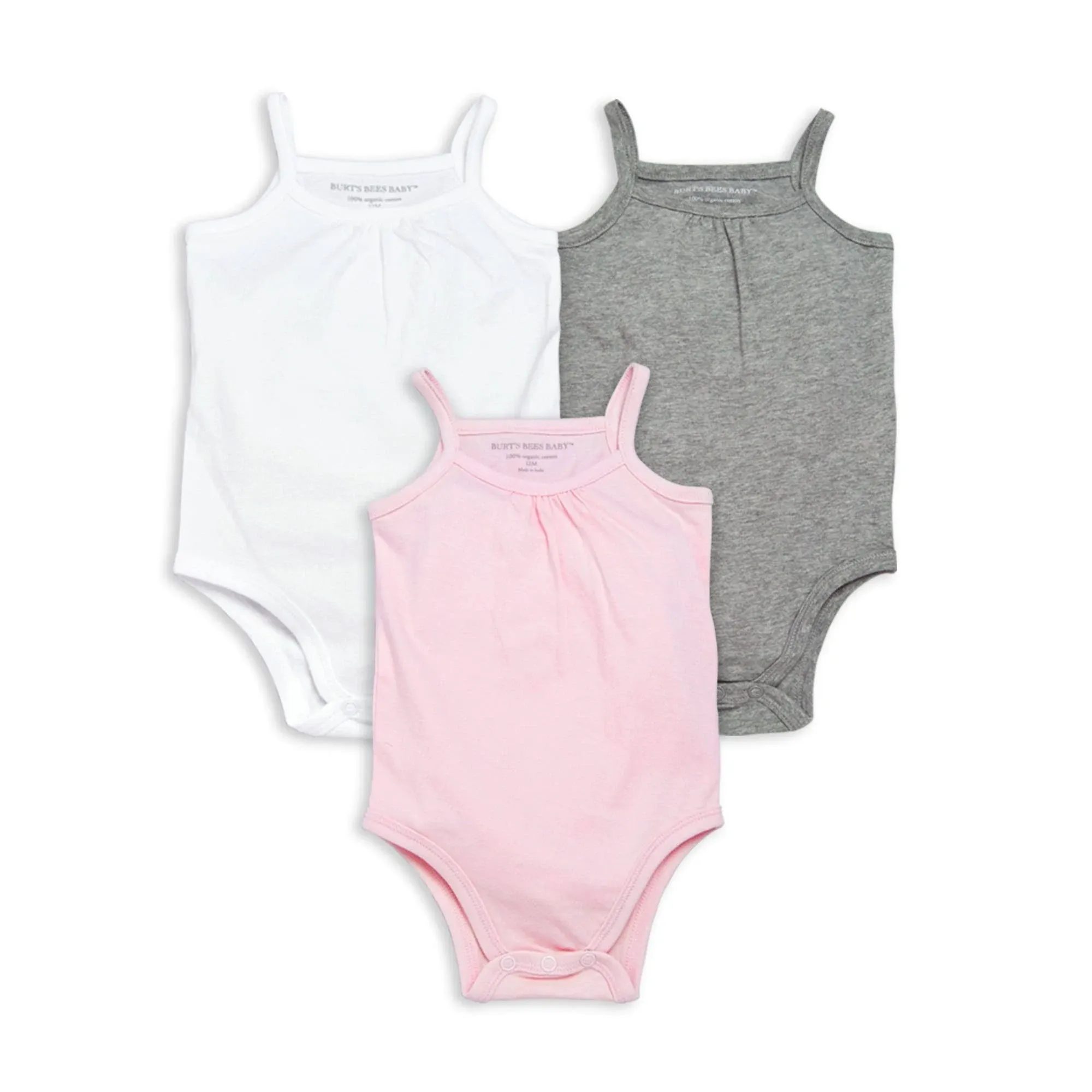 Burt's Bees Baby Unisex Baby Bodysuits, 3-Pack Long & Short-Sleeve One-pieces ...