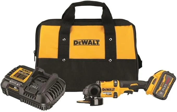 DeWalt DCG418X1 FLEXVOLT Max 4-1/2" - 6" 60V Brushless Cordless Grinder with Kickback Brake Kit