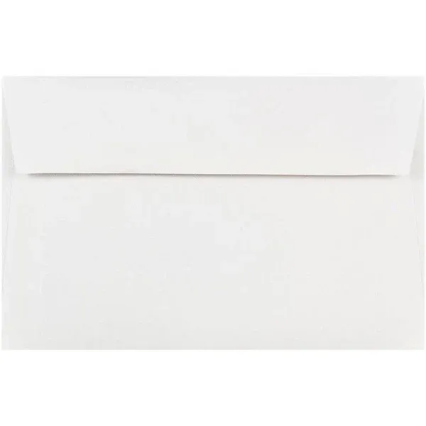 Jam Paper A9 Invitation Envelopes - 5 3/4 x 8 3/4 - White - 50/Pack