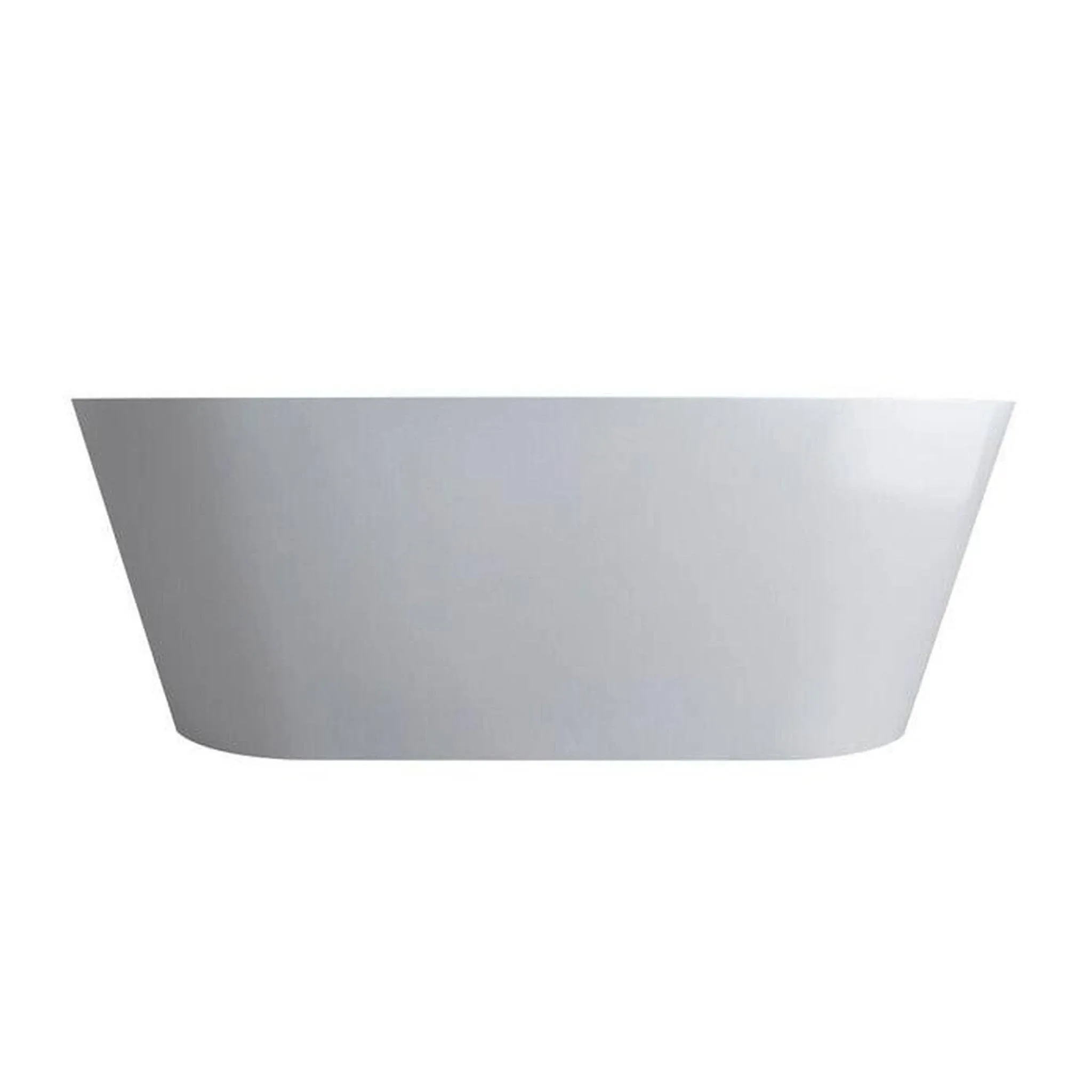 Vanity Art Freestanding Solid Surface Resin Glossy Bathtub - VA6912-GS