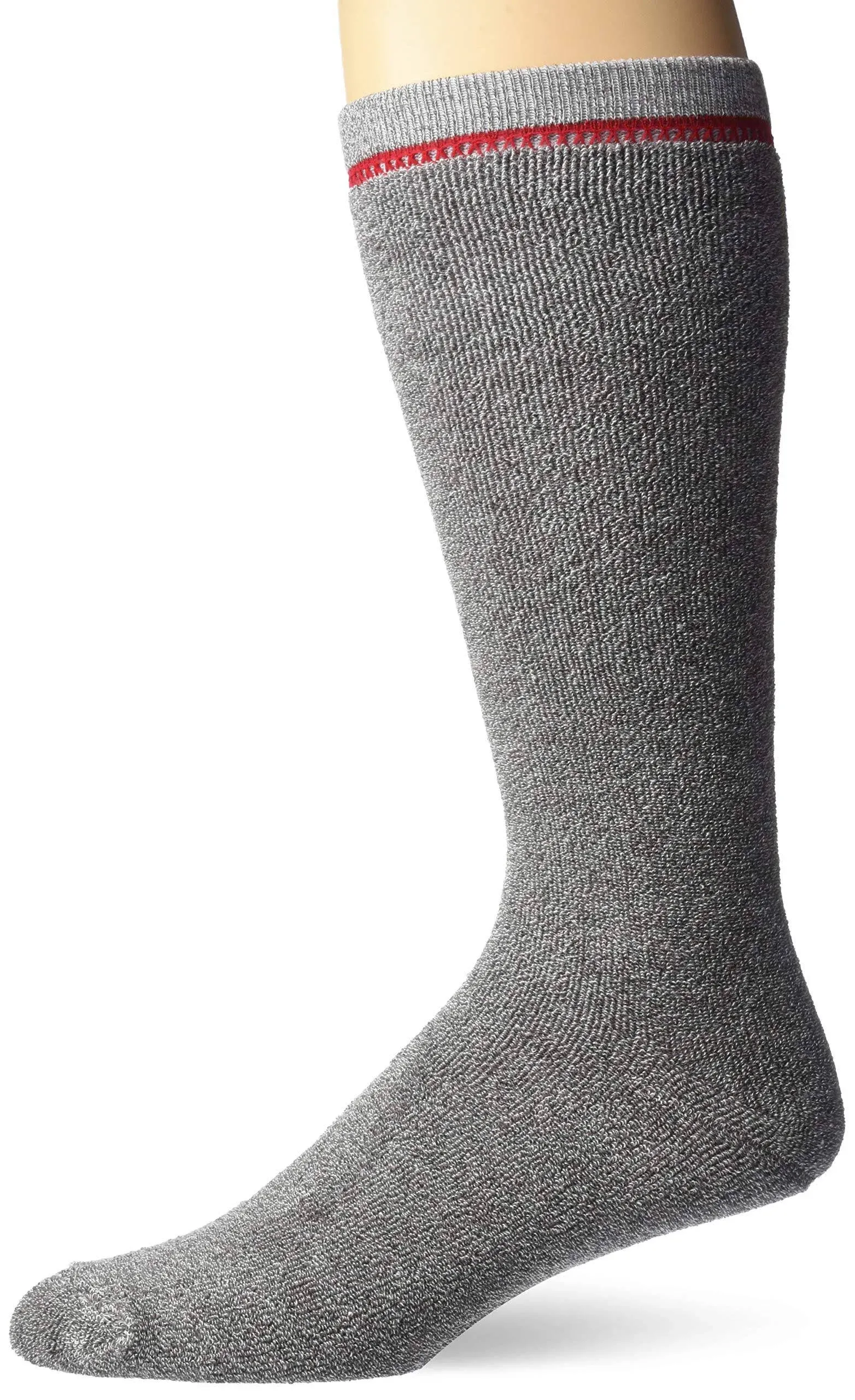 NEW! UGG mens Kyro Cozy Crew Casual Sock, Marled Grey, One Size US