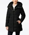 Zip-Front Puffer Coat