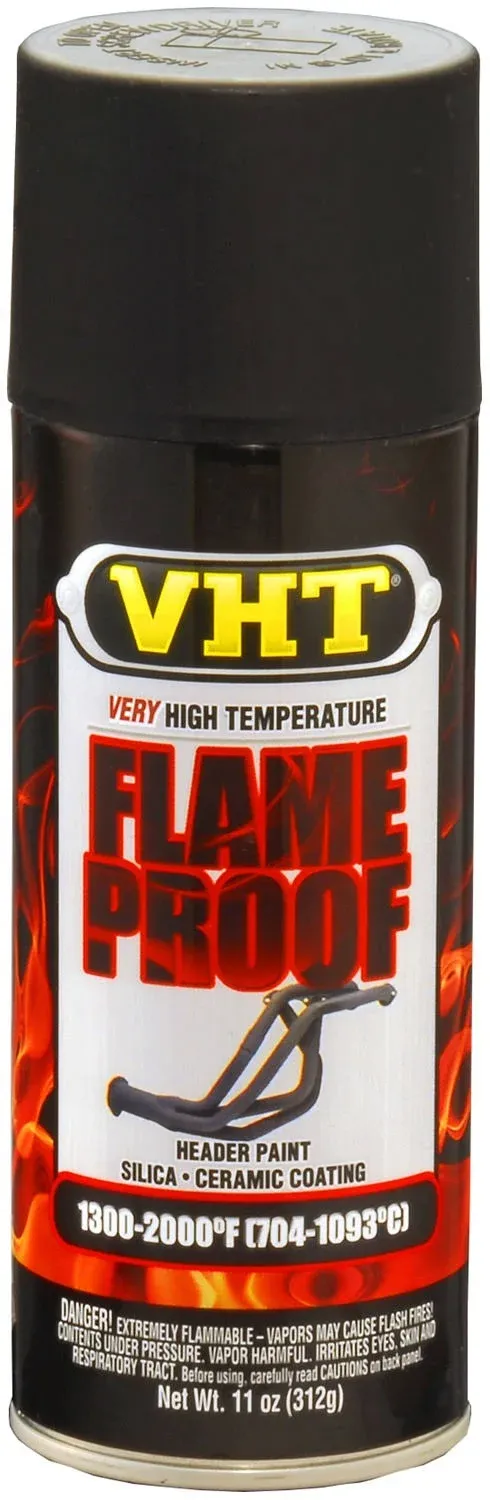 VHT SP102 Flameproof Coating Flat Black Paint