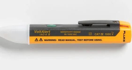 (1AC-A1-II, 90-1000V) - Fluke 1AC-II VoltAlert Voltage Detector | Household Supplies | Free Shipping On All Orders | 30 Day Money Back Guarantee